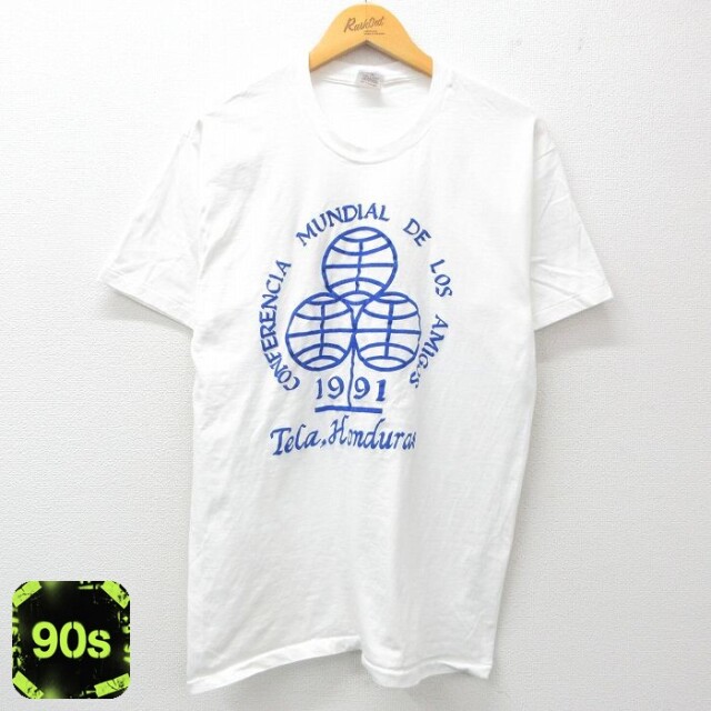 90s 半袖Tシャツ ホンデュラス ホワイト M | 古着