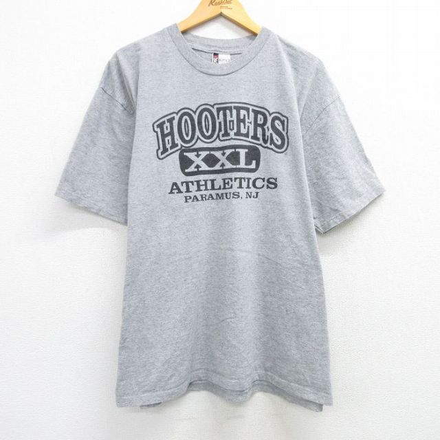 00s 半袖Tシャツ フーターズ グレー霜降り XL | 古着