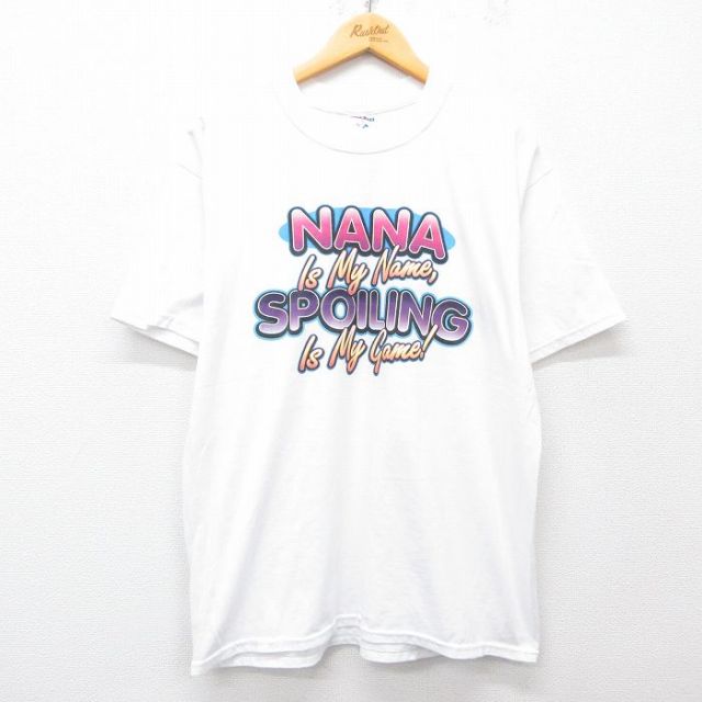 00s 半袖Tシャツ NANA ホワイト XL | 古着
