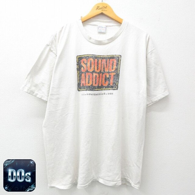 All Sport 00s 半袖Tシャツ SOUND ホワイト XL | 古着
