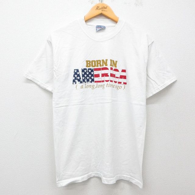 90s 半袖Tシャツ ホワイト L | 古着