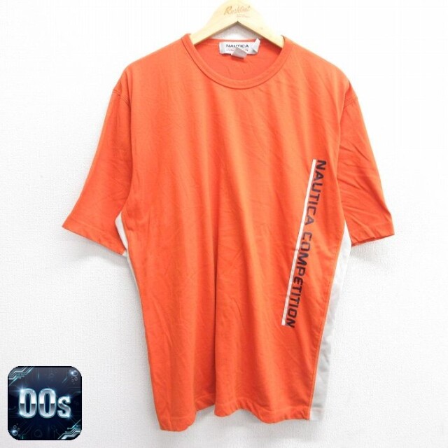 ノーティカ 00s 半袖Tシャツ コンペティション オレンジ XL | 古着
