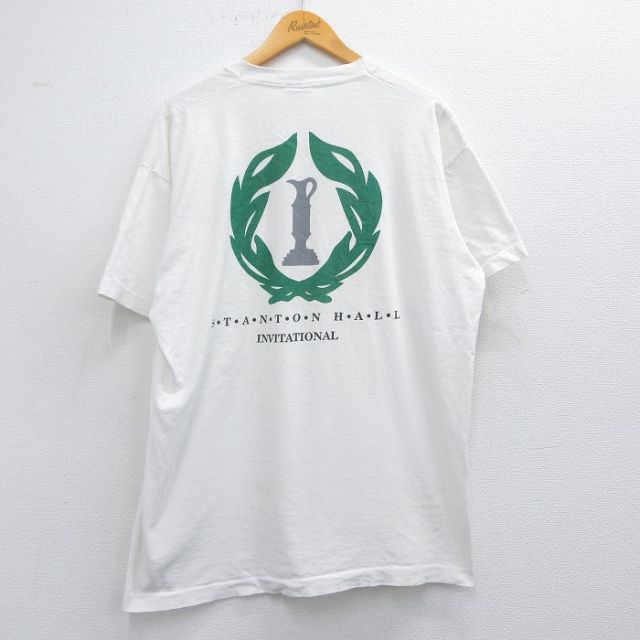 フルーツオブザルーム 80s 半袖Tシャツ STANTONHALL ホワイト XL | 古着
