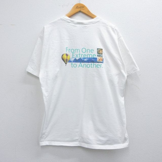 フルーツオブザルーム 00s 半袖Tシャツ 気球赤ちゃん ホワイト L | 古着