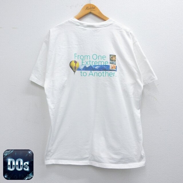 フルーツオブザルーム 00s 半袖Tシャツ 気球赤ちゃん ホワイト L | 古着