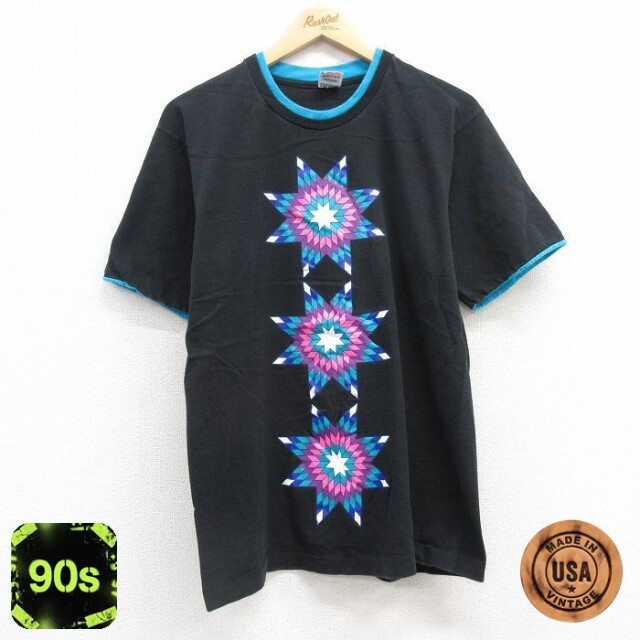 フルーツオブザルーム 90s 半袖Tシャツ ブラック L | 古着