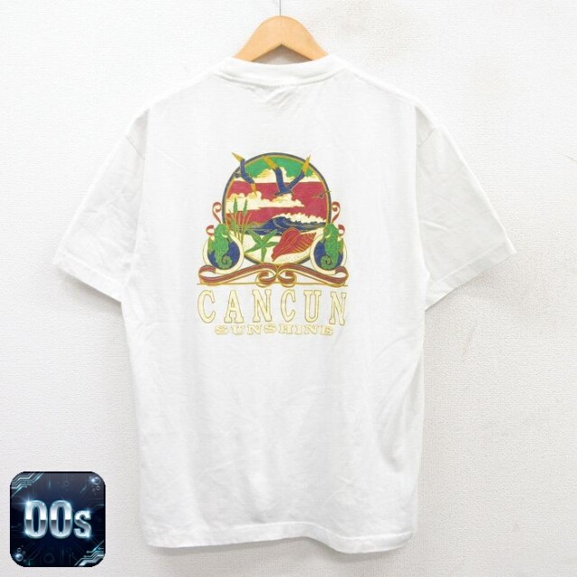 00s 半袖Tシャツ カンクン ホワイト L | 古着