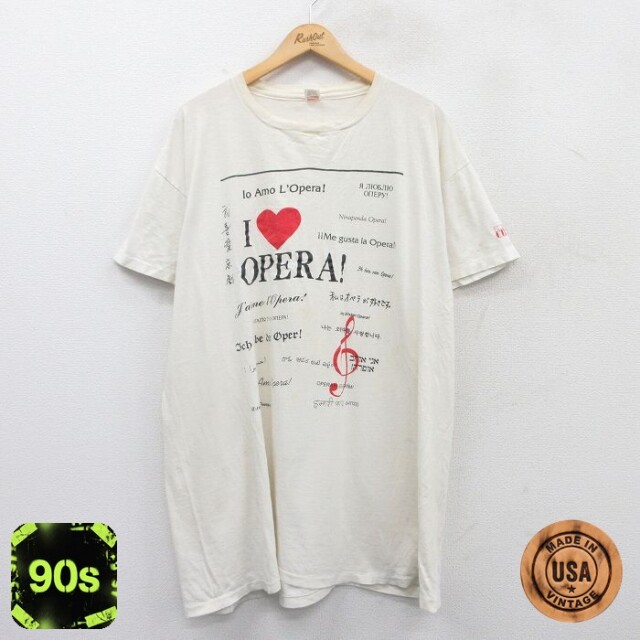 【50%OFF】ヘインズ 90s 半袖Tシャツ オペラ ホワイト XL | 古着