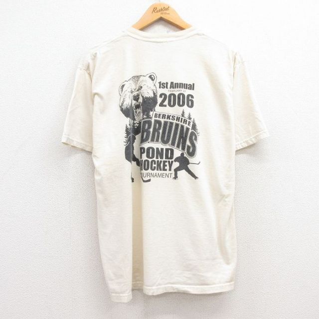00s 半袖Tシャツ バークシャーブルーインズ ホワイト XL | 古着