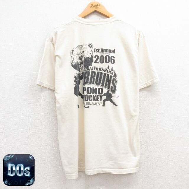 00s 半袖Tシャツ バークシャーブルーインズ ホワイト XL | 古着