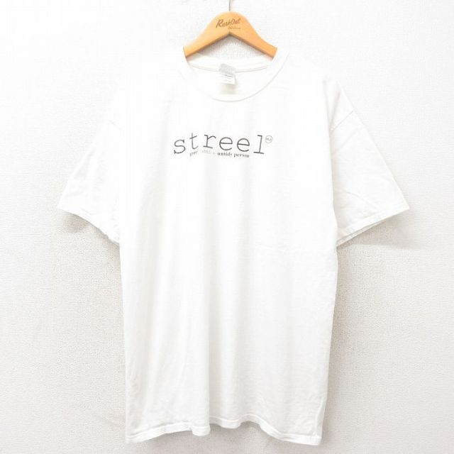 00s 半袖Tシャツ Streel ホワイト XL | 古着