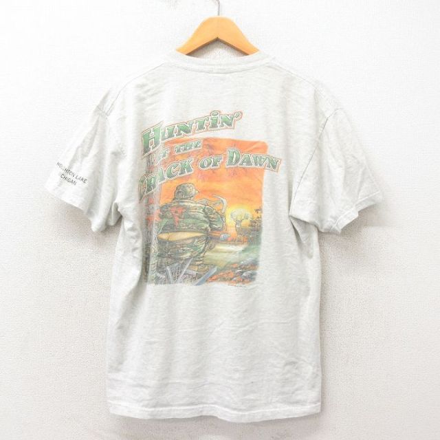 00s 半袖Tシャツ ハンター グレー XL | 古着