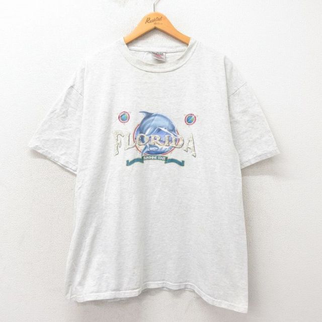 オニータ 90s 半袖Tシャツ フロリダ グレー XL | 古着