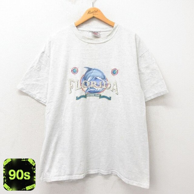 オニータ 90s 半袖Tシャツ フロリダ グレー XL | 古着