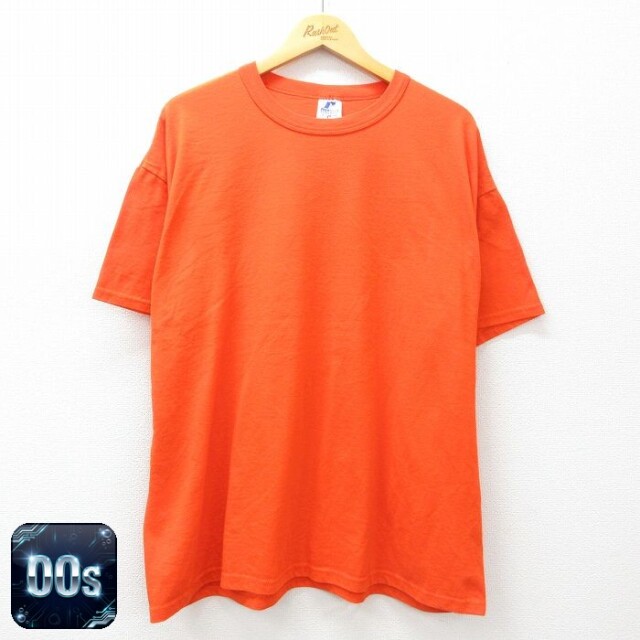 【50%OFF】ラッセル 00s 半袖Tシャツ オレンジ XL | 古着