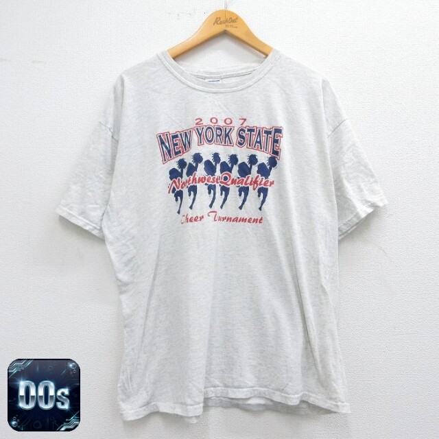 【50%OFF】00s 半袖Tシャツ チアリーディング グレー XL | 古着