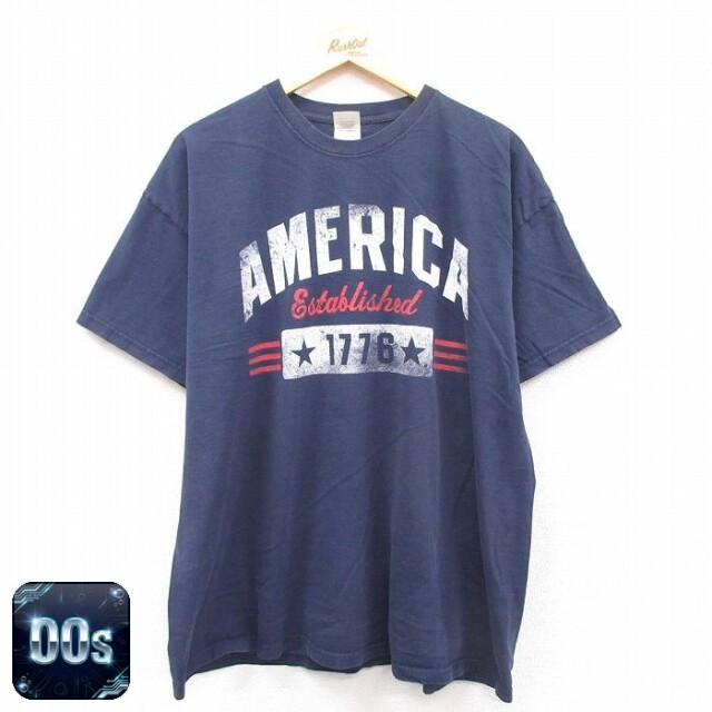 【50%OFF】フルーツオブザルーム 00s 半袖Tシャツ ネイビー XL | 古着