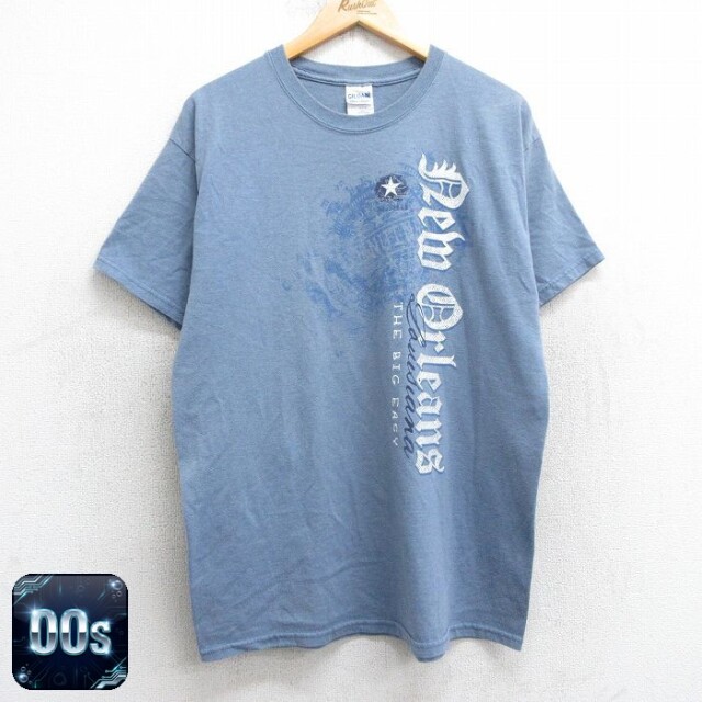 【50%OFF】00s 半袖Tシャツ ニューオーリンズ ネイビー L | 古着