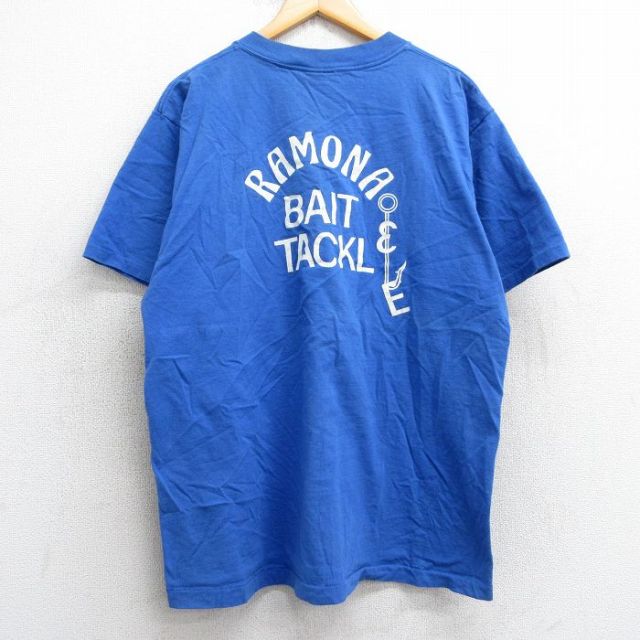 オニータ 90s 半袖Tシャツ RAMONA ブルー XL | 古着