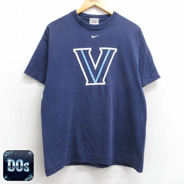 【50%OFF】ナイキ 00s 半袖Tシャツ NOVANATION ネイビー L | 古着