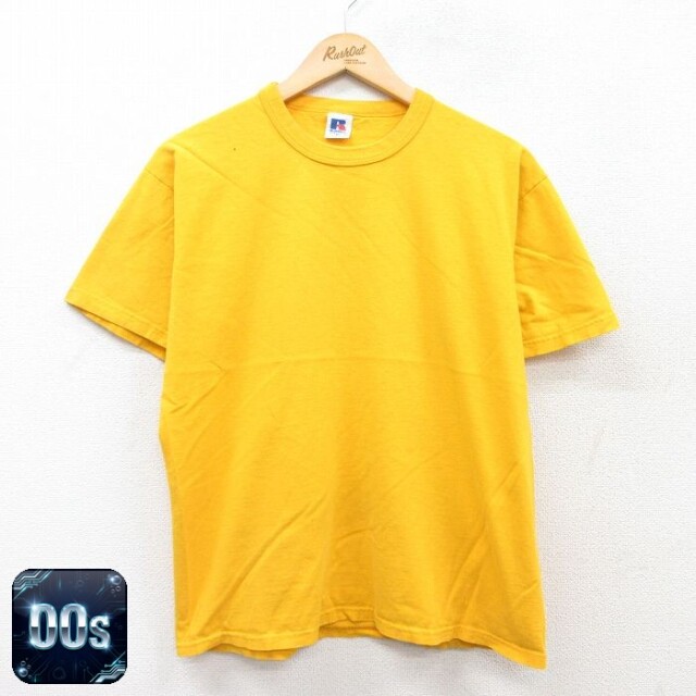 【50%OFF】ラッセル 00s 半袖Tシャツ イエロー L | 古着