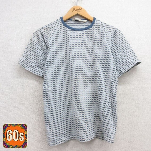 【50%OFF】60s 半袖Tシャツ ネイビー S | 古着