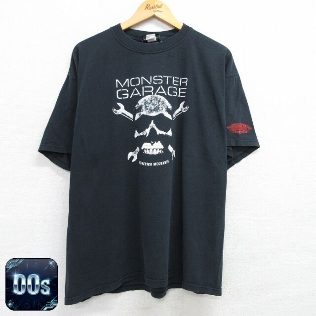 【50%OFF】00s 半袖Tシャツ スカル ブラック XL | 古着