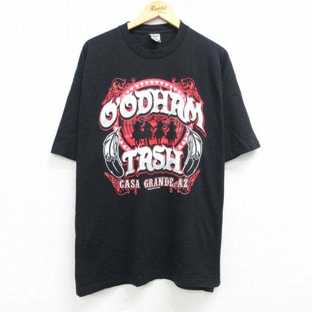 00s 半袖Tシャツ カウボーイ ブラック XL | 古着