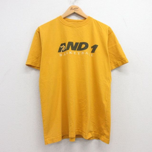 古着通販 XL☆古着 AND1 半袖 ビンテージ Tシャツ メンズ 00年代 00s