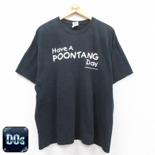 【50%OFF】00s 半袖Tシャツ POONTANG Day ブラック XL | 古着