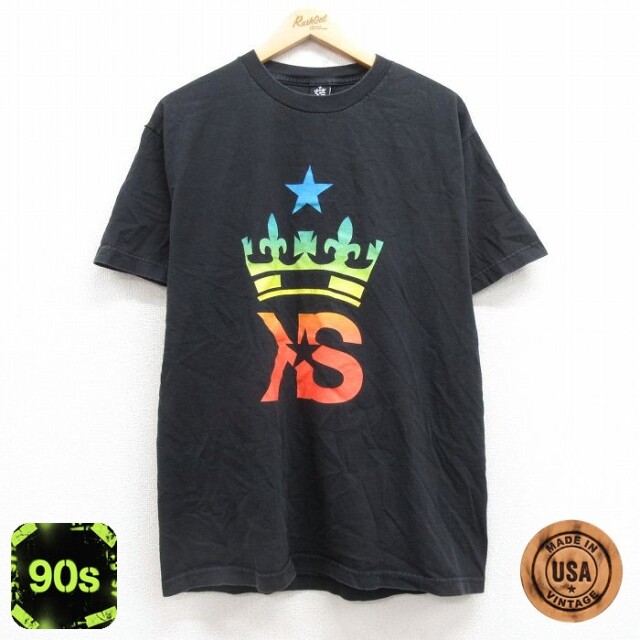 【50%OFF】90s 半袖Tシャツ KING STAMPEDE ブラック L | 古着
