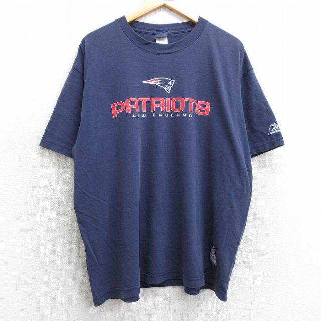 【50%OFF】リーボック 00s 半袖Tシャツ NFL ネイビー XL | 古着