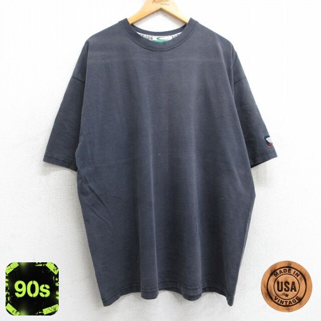 【50%OFF】90s 半袖Tシャツ ブラック XL | 古着