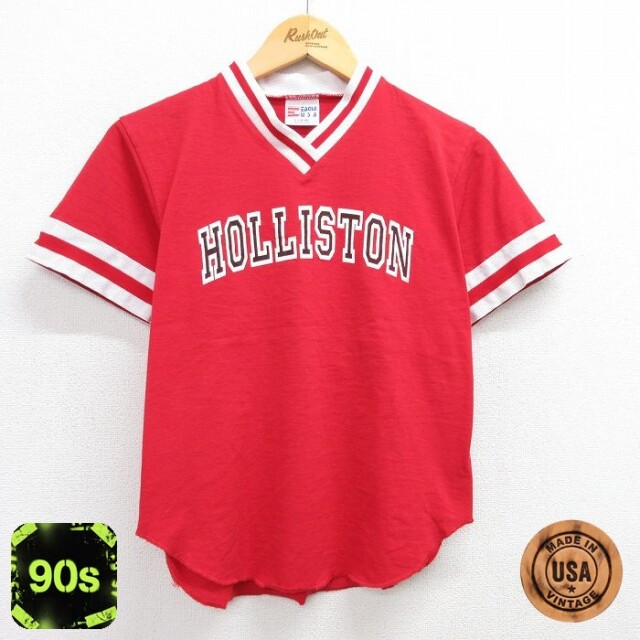 90s 半袖Tシャツ ホリストン5 レッド M | 古着