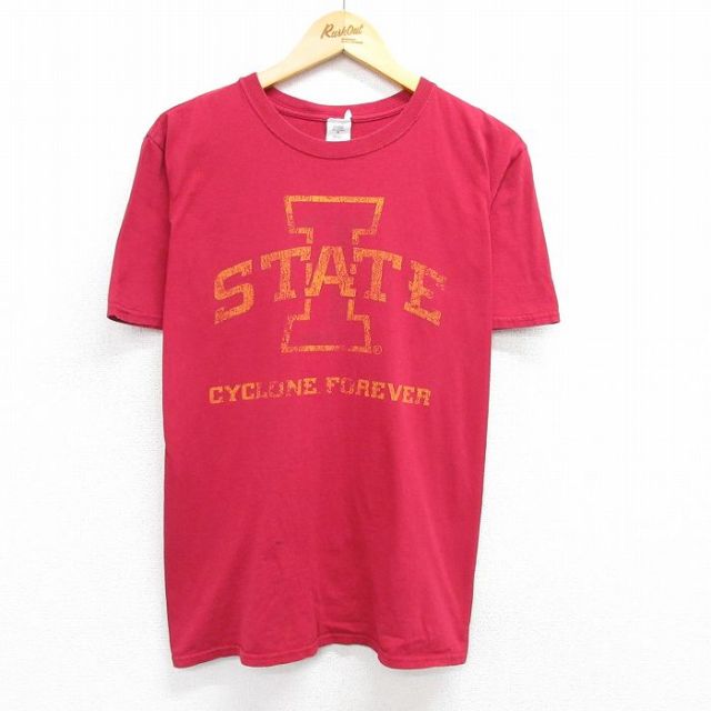 00s 半袖Tシャツ STATE レッド L | 古着