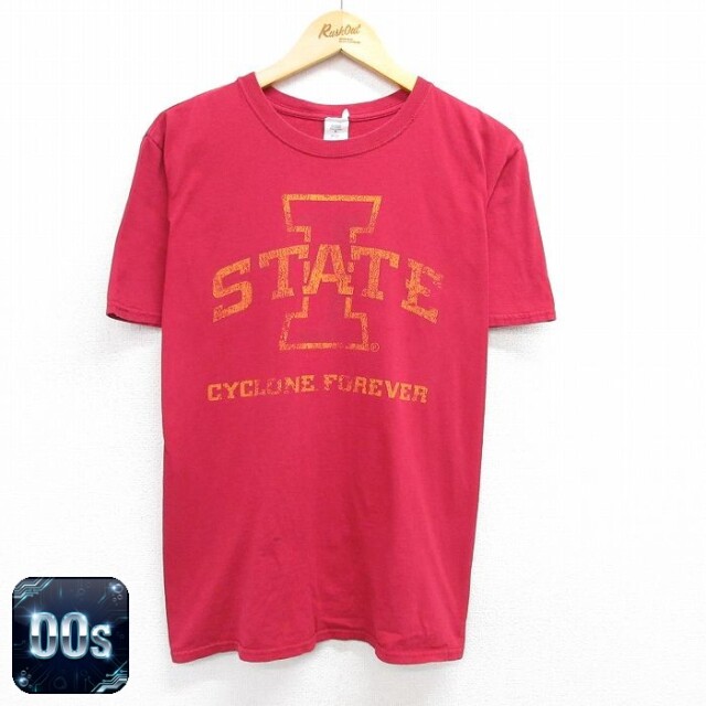 【50%OFF】00s 半袖Tシャツ STATE レッド L | 古着