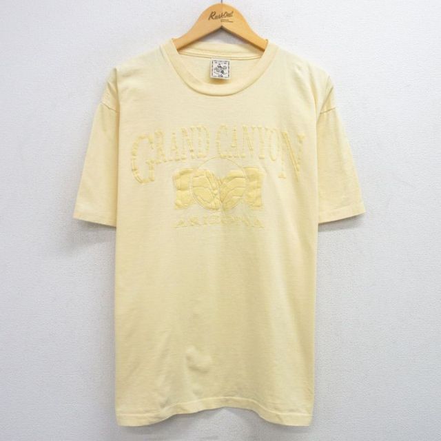 90s 半袖Tシャツ グランドキャニオン イエロー XL | 古着