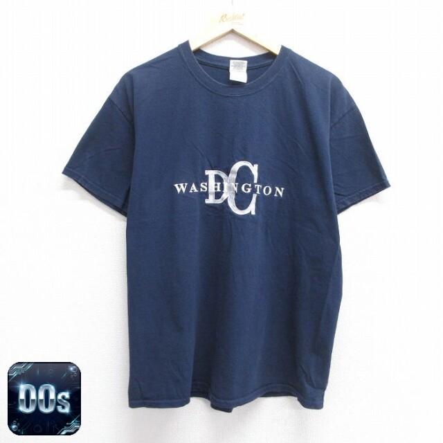 【50%OFF】00s 半袖Tシャツ ワシントンDC ネイビー L | 古着