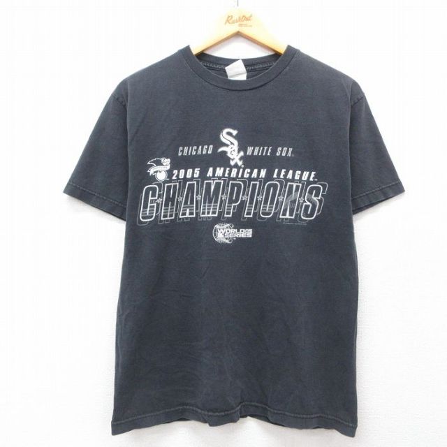 00s 半袖Tシャツ シカゴホワイトソックス ブラック M | 古着