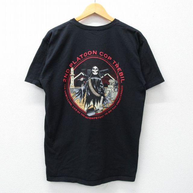 00s 半袖Tシャツ PLATOON ブラック L | 古着