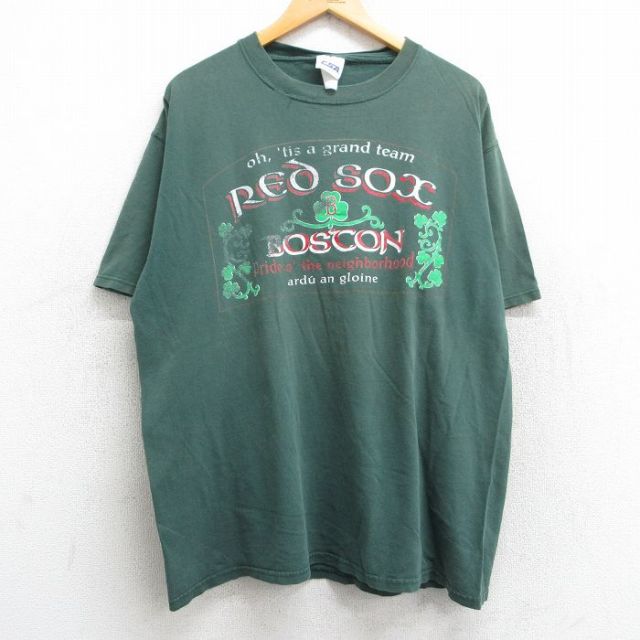 00s 半袖Tシャツ ボストンレッドソックス グリーン XL | 古着