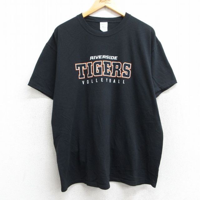 00s 半袖Tシャツ RIVERSIDE TIGERS ブラック XL | 古着