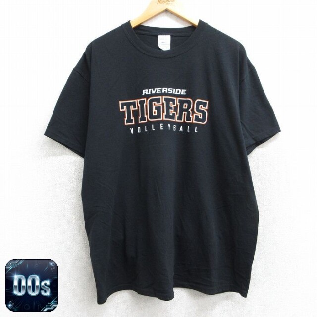 【50%OFF】00s 半袖Tシャツ RIVERSIDE TIGERS ブラック XL | 古着