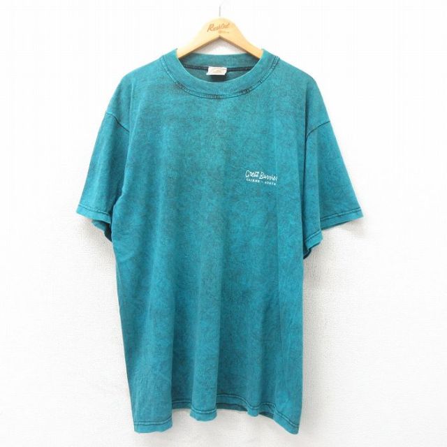 90s 半袖Tシャツ グレートバリアリーフ ライトブルー XL | 古着