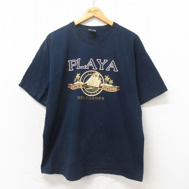 00s 半袖Tシャツ PLAYA ブラック XL | 古着
