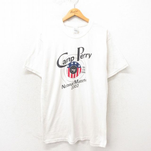 00s 半袖Tシャツ Camp ホワイト L | 古着