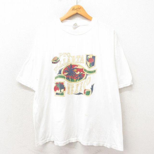 00s 半袖Tシャツ メキシコ ホワイト XL | 古着