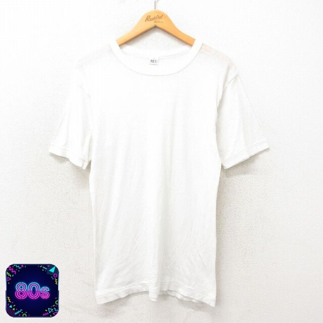 80s 半袖Tシャツ ホワイト L | 古着