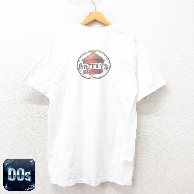 【50%OFF】00s 半袖Tシャツ GRITTYS ホワイト L | 古着