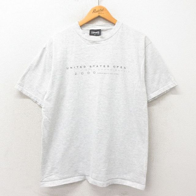 00s 半袖Tシャツ USオープンゴルフ グレー L | 古着